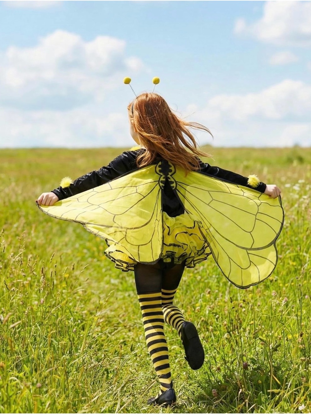 🐝 Bumble Bee Costume – Kids Size 4-6Y (Various Pieces) - Picture 2 of 11